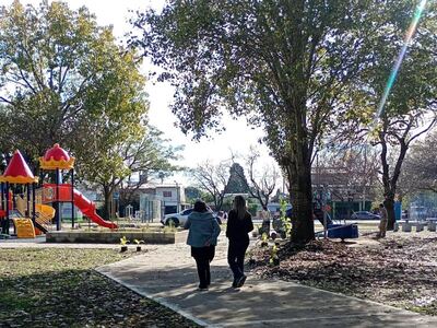 Lomas de Zamora: Avanza la etapa final de la puesta en valor de la Plaza de los Italianos