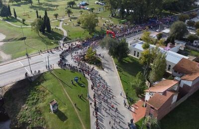 Olavarría: Una multitud disfrutó de una nueva edición de la Vuelta al Municipio