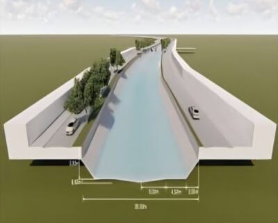 Bahía Blanca: Más 100 mil millones de pesos se invertirán en la remodelación del canal Maldonado