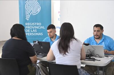 La Provincia realiza trámites registrales gratuitos en zonas afectadas por el temporal