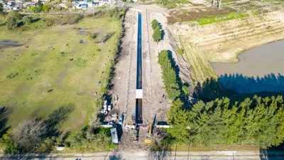 Berazategui: Inicio la etapa final una importante obra de desagüe pluvial en Hudson