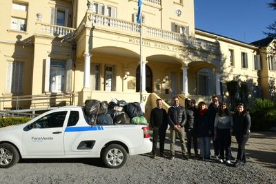 Tandil: El SISP recibió importante donación de blancos de Fundación Faro Verde