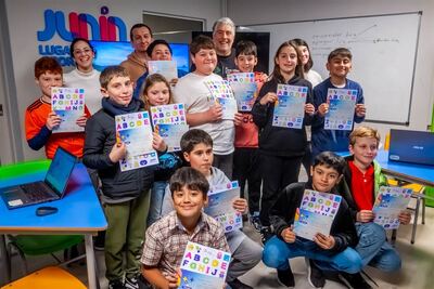 Junín: Finalizó el taller "Crea IA", para que los más pequeños aprendan sobre Inteligencia Artificial
