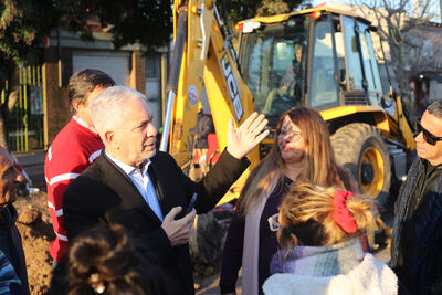La Plata: Se ponen en marcha obras estructurales en Lisandro Olmos