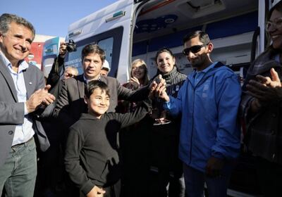 Rivadavia: El distrito suma una ambulancia y patrulleros para fortalecer la seguridad