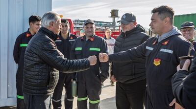 La Costa: Avanza la construcción del nuevo destacamento de Bomberos Voluntarios en Playa Grande de San Clemente del Tuyú