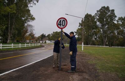 Olavarría: Finalizó la obra de reparación del acceso a Loma Negra