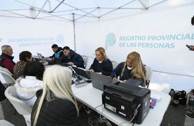 El Registro Provincial de las Personas realizó 2.372 trámites gratuitos en operativos territoriales