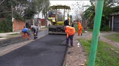 La Plata: Avanza la obra sobre la calle 80 en Altos de San Lorenzo