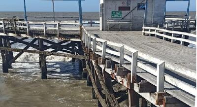 La Costa: Llevarán adelante la reparación integral del muelle de La Lucila del Mar