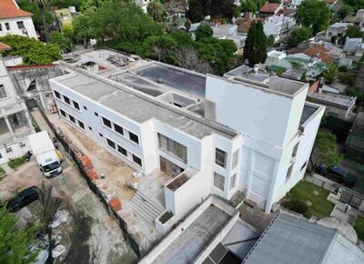 Quilmes: Avanza la construcción del nuevo pabellón pediátrico del Hospital Iriarte