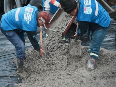 Lomas de Zamora: Continúa el Plan de Repavimentación en hormigón en todos los barrios