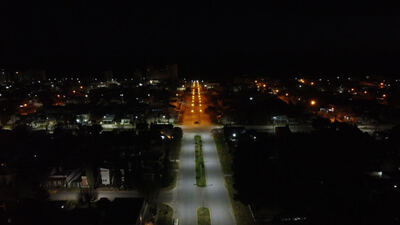 Monte Hermoso: Reemplazarán más de 140 luminarias del alumbrado público por tecnología LED