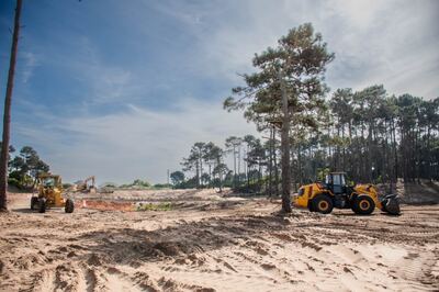 Pinamar: Inició la construcción de la planta de tratamiento de efluentes cloacales