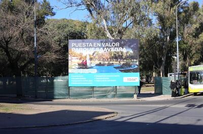 La Plata: Comenzaron las tareas de reconstrucción de Parque Saavedra