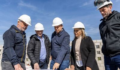 Almirante Brown: Avanza la obra del nuevo Jardín de Infantes en Longchamps