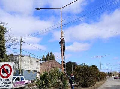 Necochea: Avanza la renovación y ampliación del sistema de cámaras de seguridad