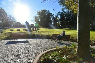 La Plata: Completan la primera etapa de la puesta en valor del Parque San Martín