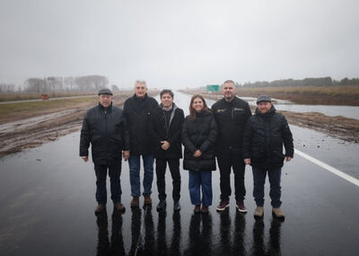 Villa Gesell: Kicillof inauguró un nuevo tramo de las obras sobre la Ruta Provincial N°11