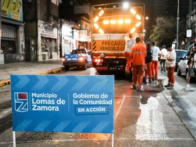 Lomas de Zamora: Siguen adelante los trabajos de demarcación en las calles