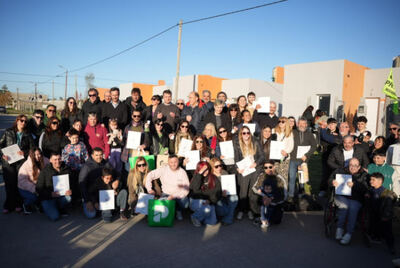 Olavarría: La ciudad suma 21 viviendas construidas en Barrio CECO III