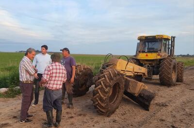 Ayacucho: Realizan intervenciones en caminos rurales del Partido