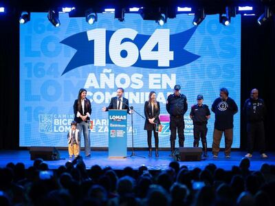 Lomas de Zamora: La ciudad celebró sus 164 años en comunidad