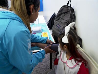 Lomas de Zamora: El programa de Salud Escolar llegó a la Primaria N°55 de Llavallol