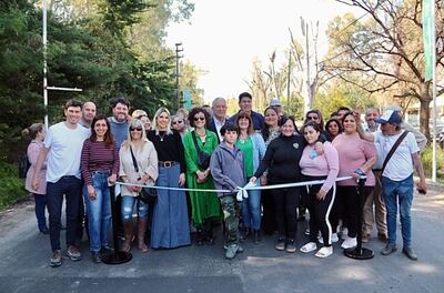 La Plata: Quedó inaugurado el nuevo asfalto en El Rincón