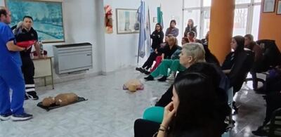 La Costa: Realizan una capacitación en RCP en el Hospital de Mar de Ajó