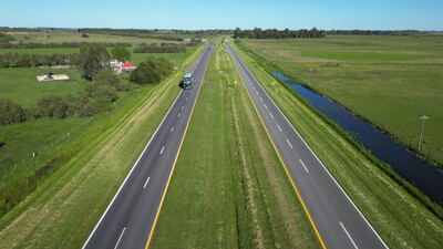 Finalizaron las obras de mejora y repavimentación en la Ruta 63