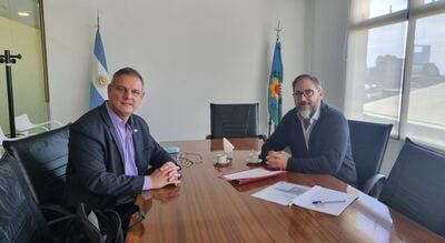 Madariaga: Santoro se reunió con el subsecretario de energía de la Provincia, Gastón Ghione