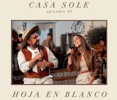 Soledad y Lázaro Caballero presentan "Hoja en blanco"