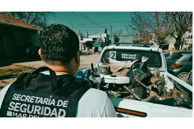 Mar del Plata: Se realizó un operativo de seguridad conjunto en el barrio Santa Rosa de Lima