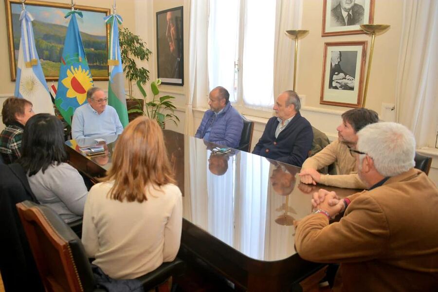 Tandil: Lunghi recibió a representantes de la empresa que invertirá más de 150 millones de dólares en la ciudad