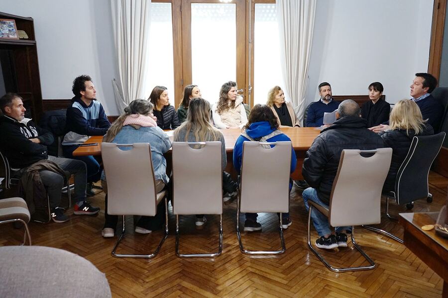 Necochea: El intendente se reunió con el sector comercial para hablar de seguridad