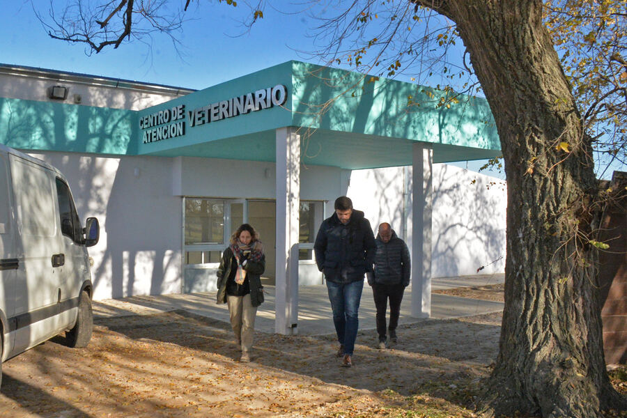 Olavarría: La obra del Centro de Atención Veterinario está próxima a terminar