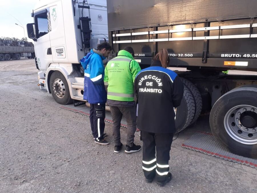 Ayacucho: Se realizaron operativos de control de cargas en Ruta 29