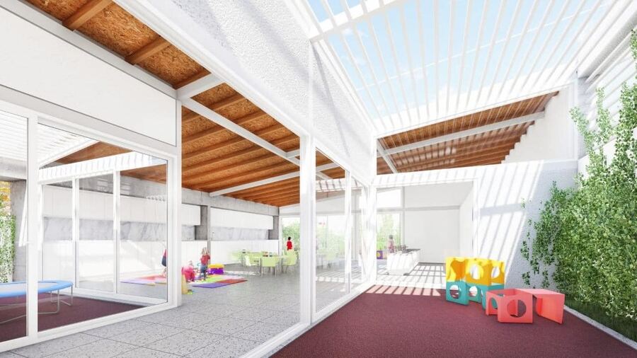 Castelli: El Municipio presentó el nuevo Centro de Desarrollo Infantil