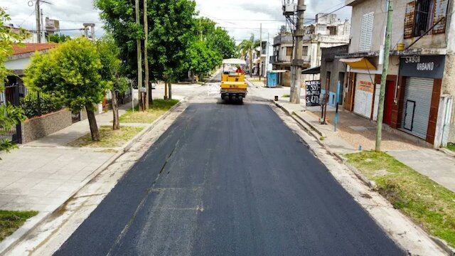 Quilmes: Realizan trabajos de bacheo en el oeste de la ciudad