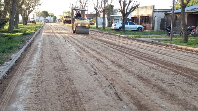 Rauch: Se preparó otra calle para la obra de asfalto en frío
