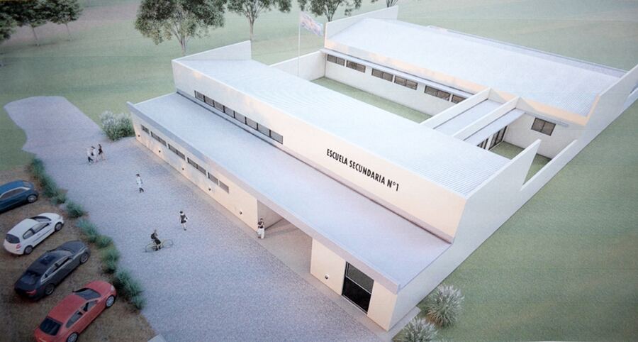 Saladillo: Licitaron la construcción de la Escuela Secundaria N°1 de Del Carril