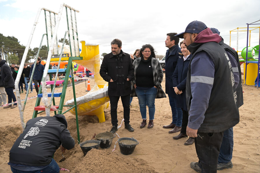 Partido de La Costa: Avanzan las obras de mejoramiento habitacional en el barrio Hípico