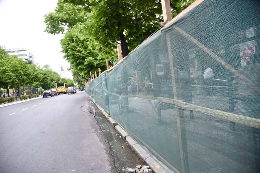 La Plata: Comenzó la renovación de veredas sobre Avenida 7