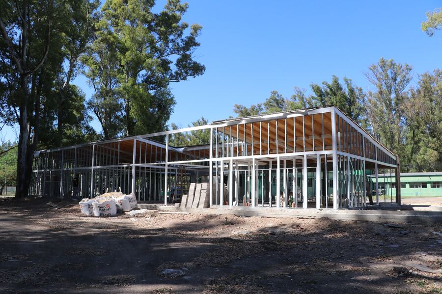 Ensenada: Avanza la construcción del Centro de Desarrollo Infantil de El Dique