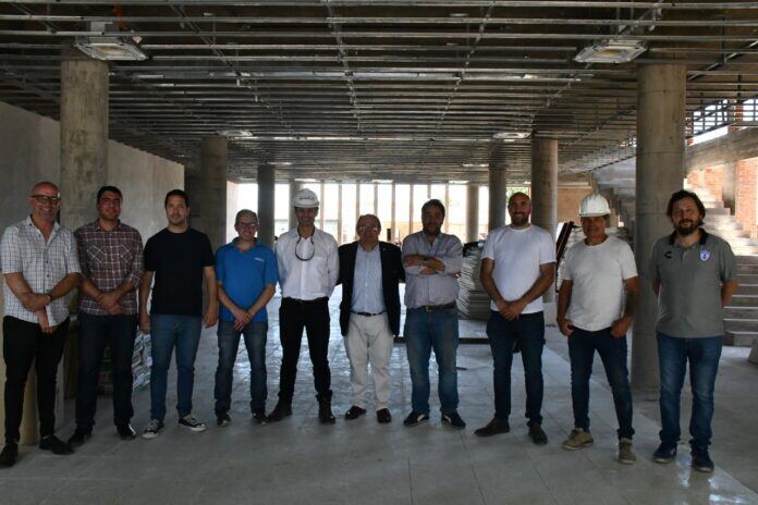 Saladillo: La obra de la Casa de la Provincia avanza a buen ritmo