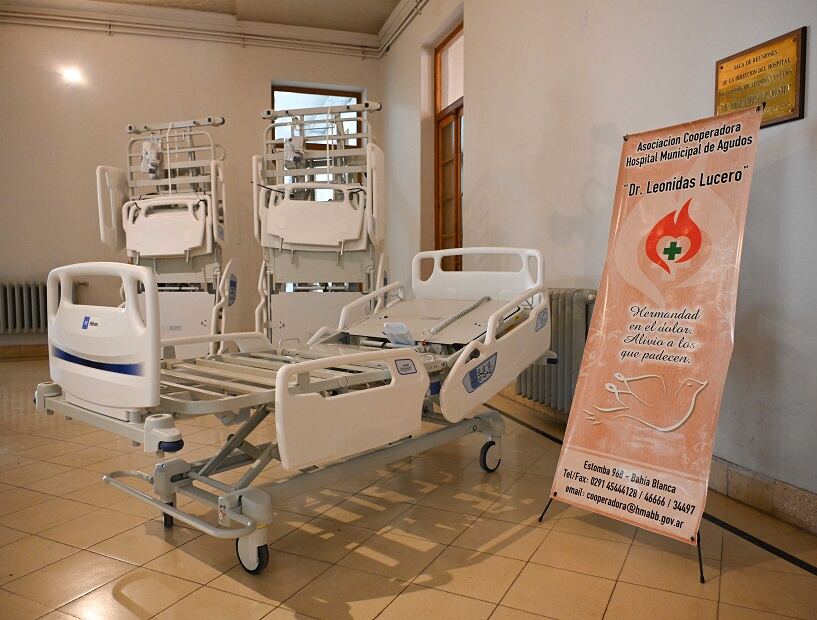 Bahía Blanca: El Hospital Municipal adquirió 10 nuevas camas de terapia intensiva