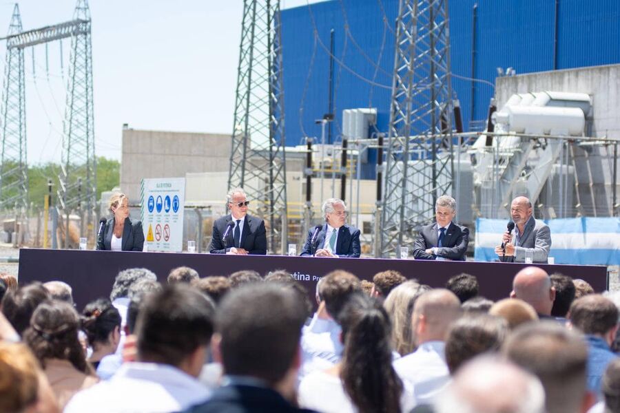 Inauguraron la expansión de la Central Termoeléctrica de Ensenada Barragán