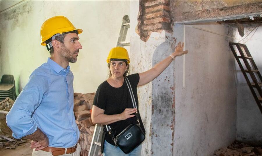 Junín: Comenzó la remodelación del Teatro Italiano