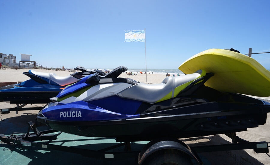 Villa Gesell: La Comuna refuerza la seguridad en las playas de la ciudad